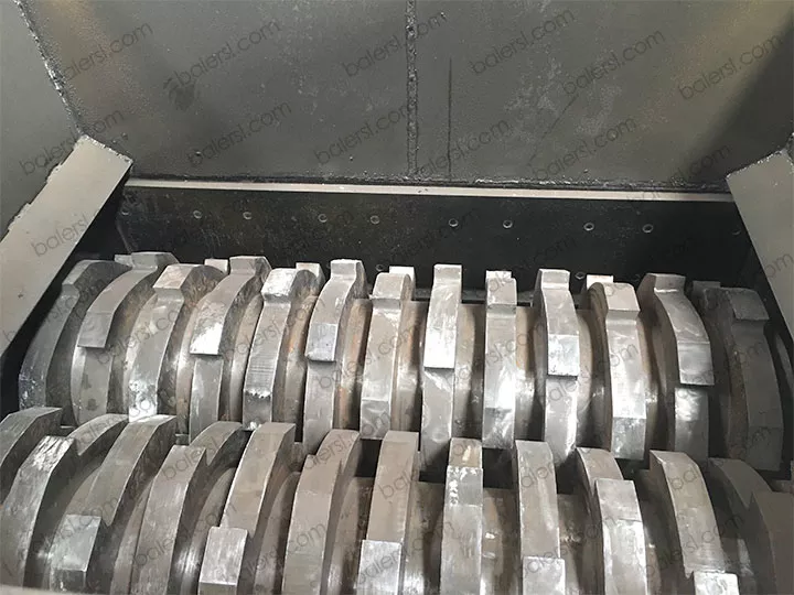 Cuchillas para máquinas trituradoras de metal de doble eje