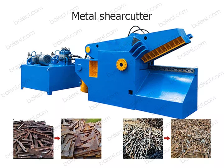 Metal shear cutter