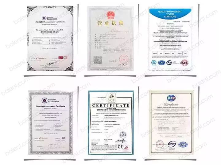 Shuliy certificates